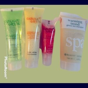 Warming Trend & Cabana Girl Mini Set, 4 pcs. With cute travel bag! NWT